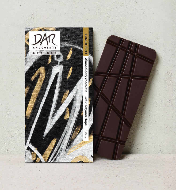 DAR Sugar-Free Almond Milk Chocolate for the Alternative Sweeteners collection