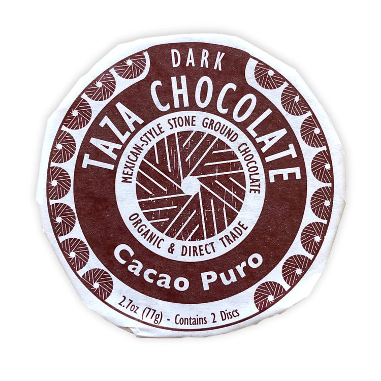 Taza Cacao Puro craft chocolate for the Organic Cane Sugar and Craft Sugars collection