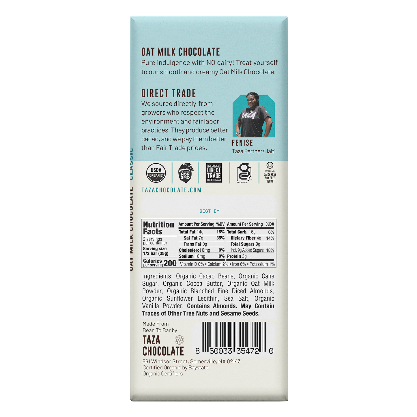 Oat Milk Classic Bar