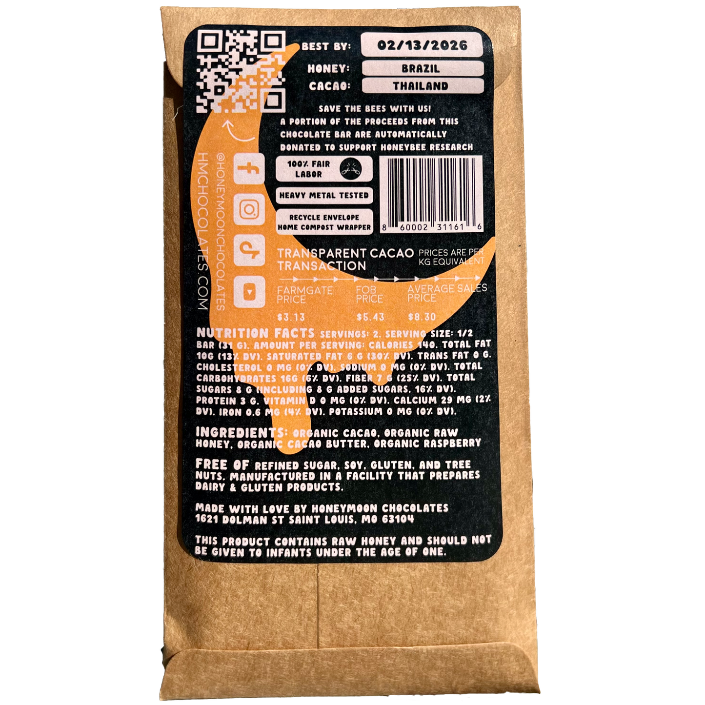 Raspberry Dark Chocolate