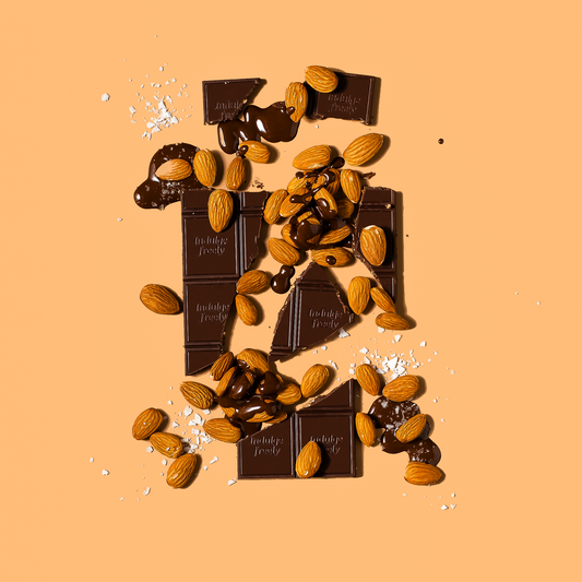 Date Sweetened Dark Chocolate - Almond Sea Salt