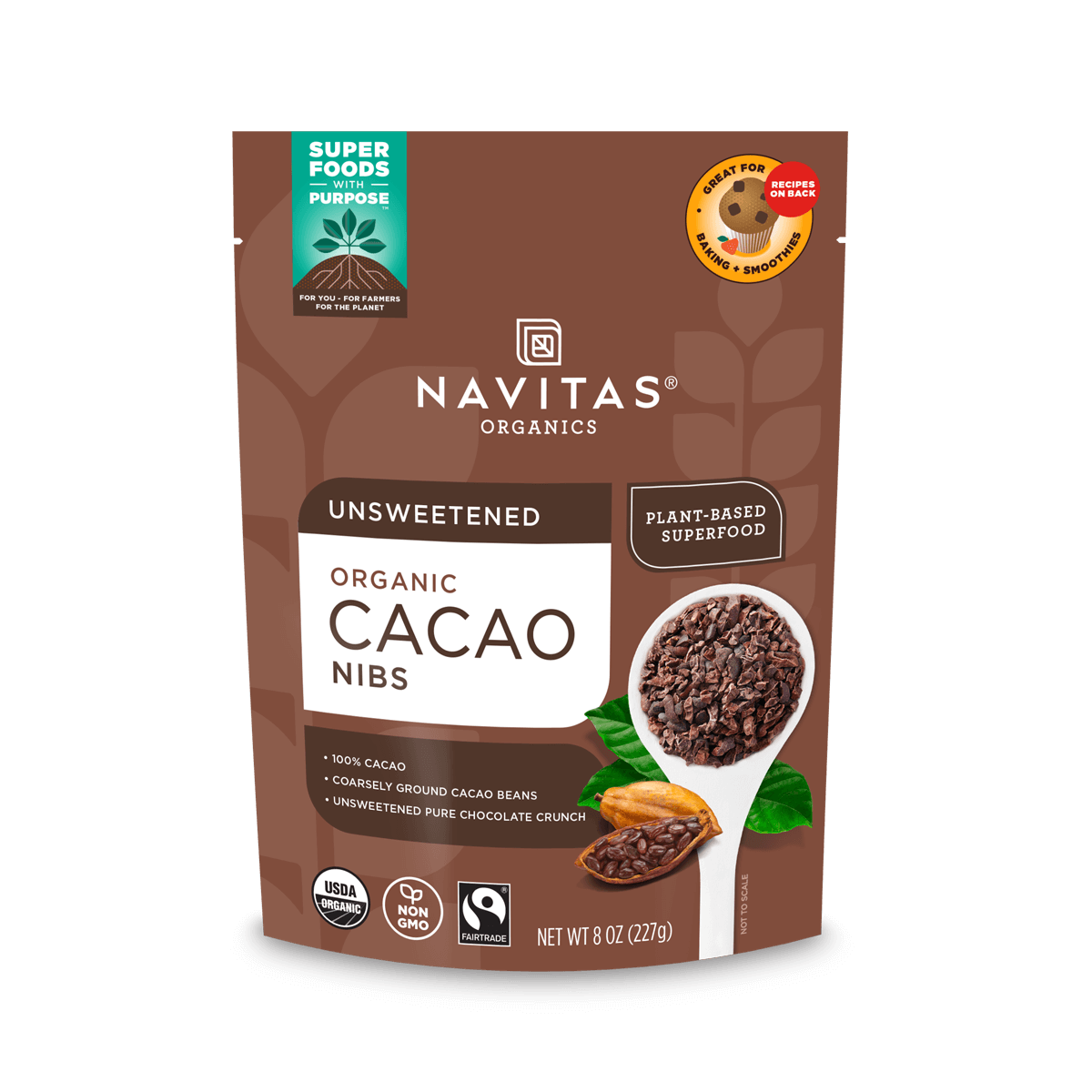 Cacao Nibs: 16 oz
