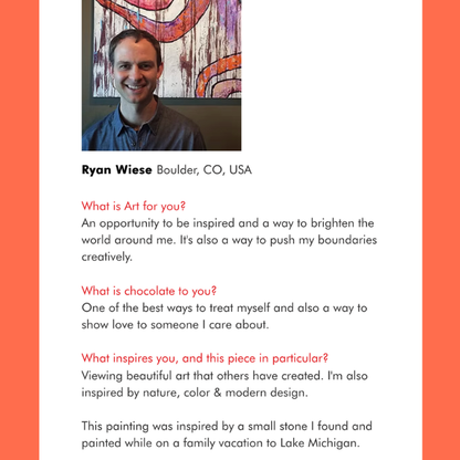 Art Bar: Coconut Milk 68% Dark Chocolate Bar Vegan