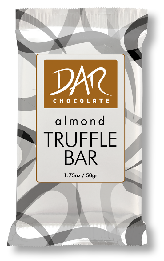 Truffle - Almond Chocolate Bar - Vegan