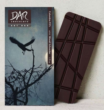 Art Bar: Single Origin Colombia Dark Chocolate Bar 85% Cacao