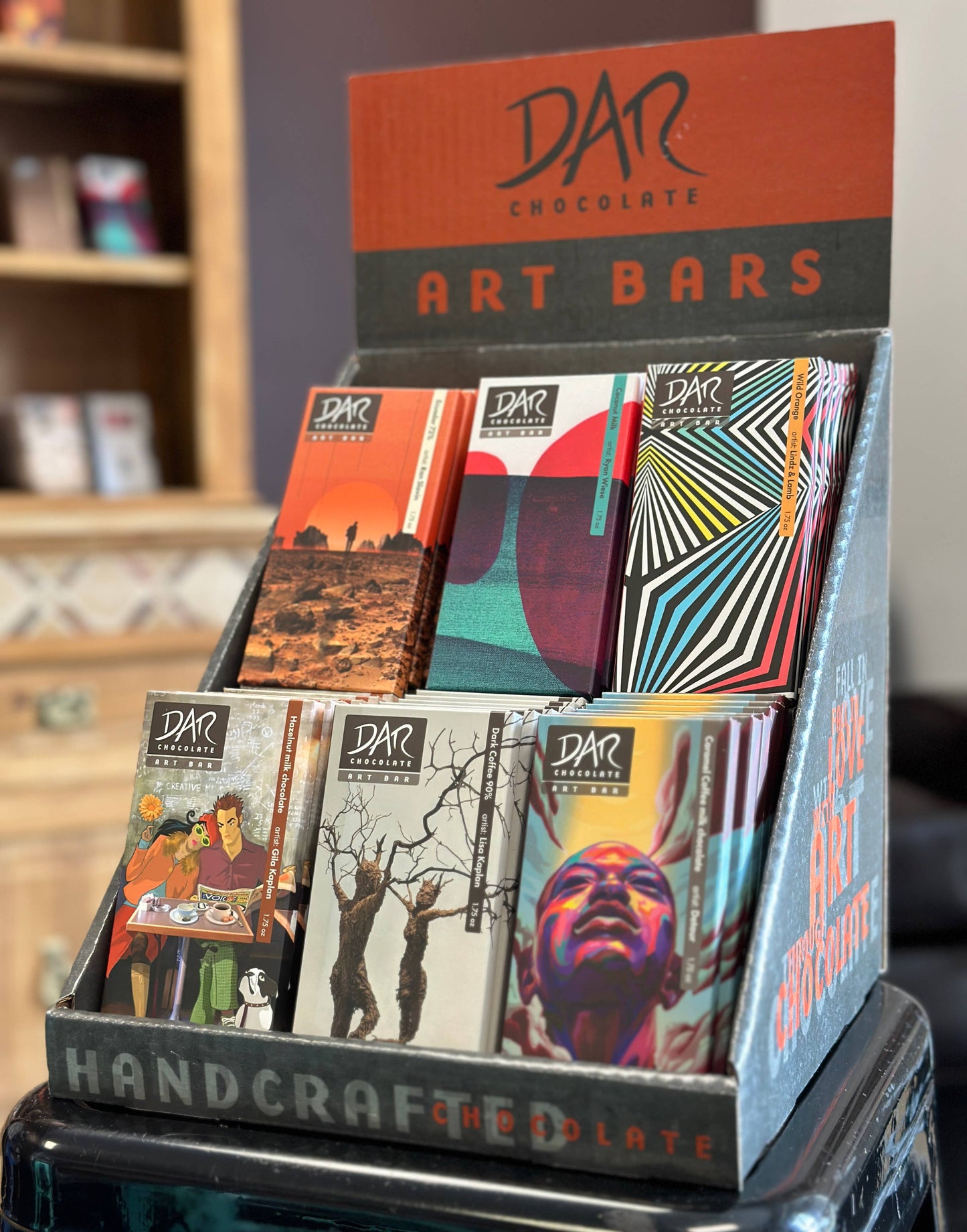 Art Bar: Coconut Milk 68% Dark Chocolate Bar Vegan