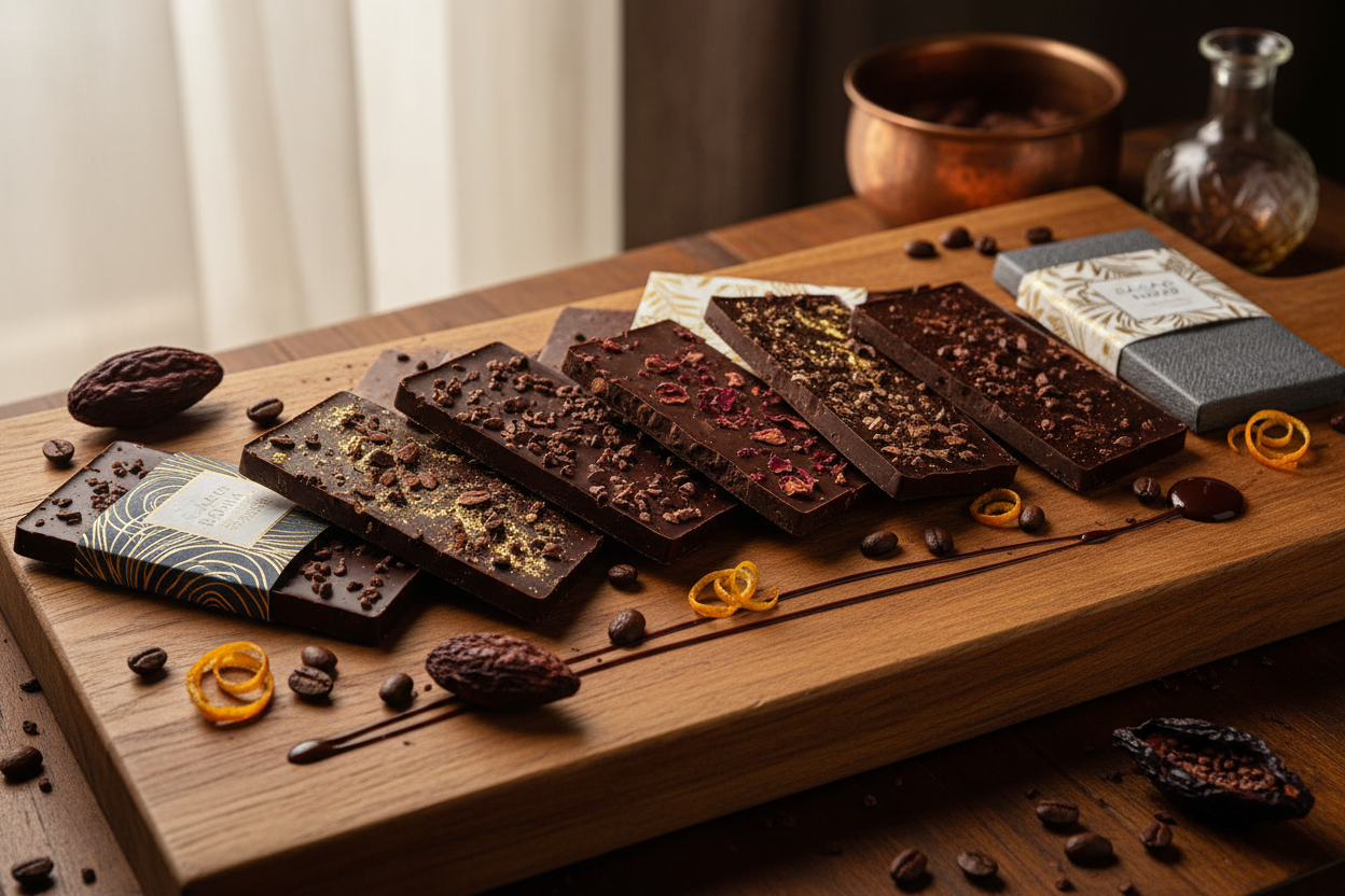 artisan chocolate bars