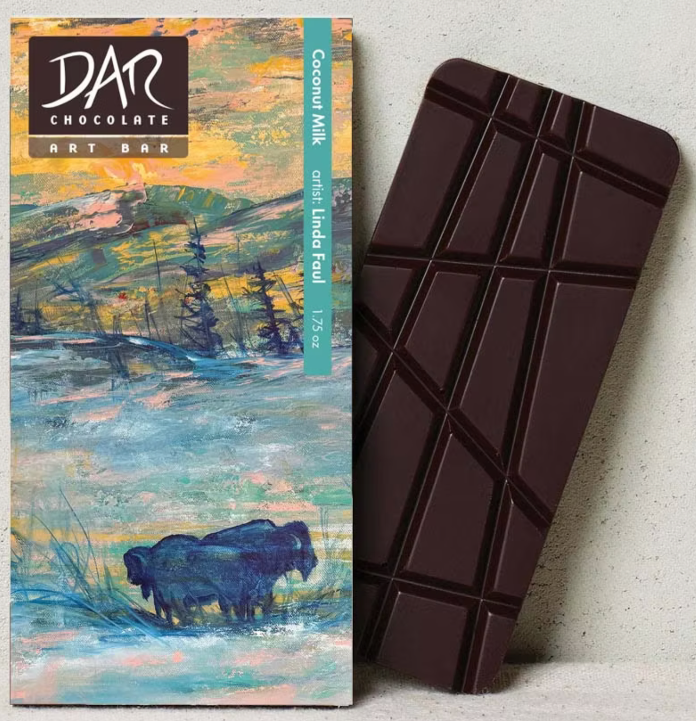 Art Bar: Coconut Milk 68% Dark Chocolate Bar Vegan