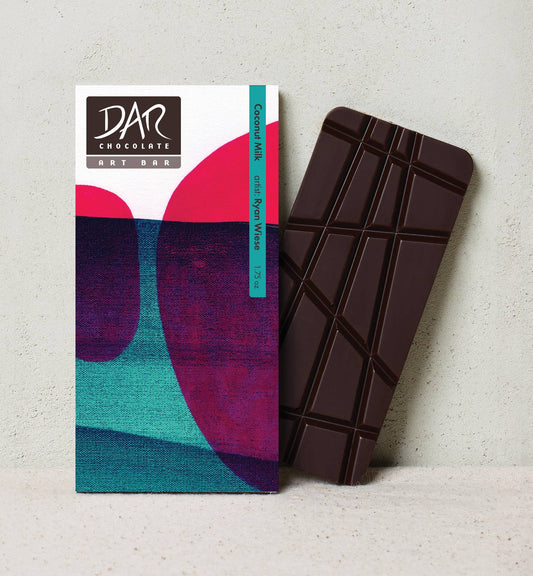 Art Bar: Coconut Milk 68% Dark Chocolate Bar Vegan