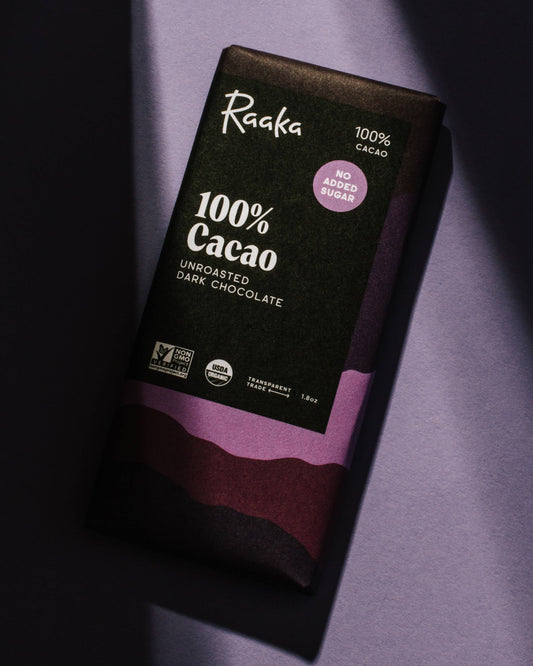 100% Cacao (No Added Sugar) Chocolate Bar