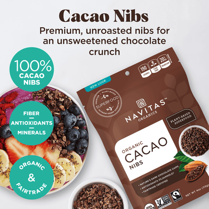 Cacao Nibs: 16 oz