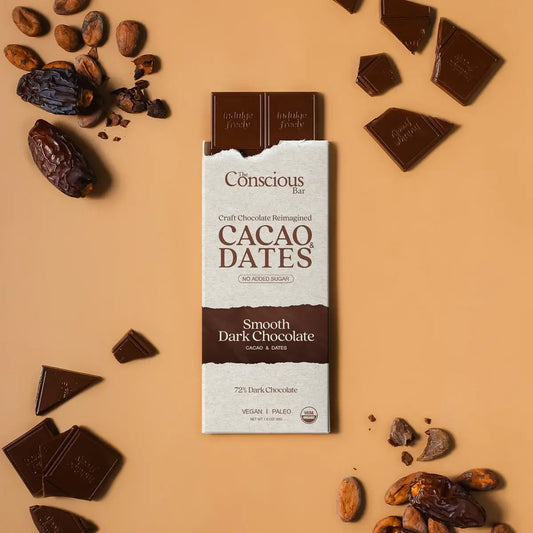 Date Sweeteed Smooth Dark Chocolate